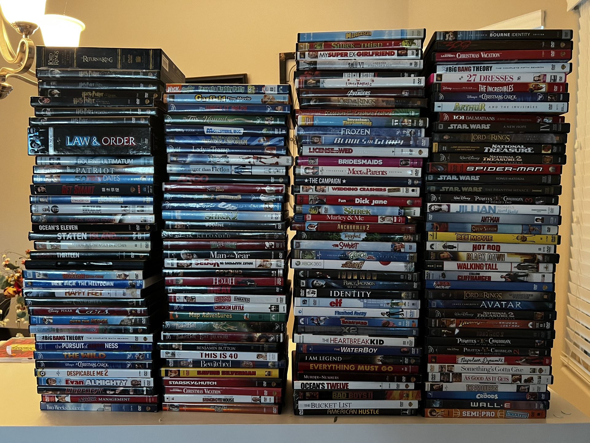Set of Family Movies -DVDs