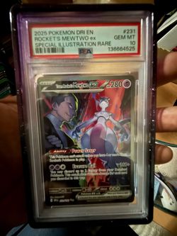 Team Rockets Mewtwo Ex PSA 10
