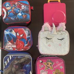 Girls-boys Lunch Bags $5 Each