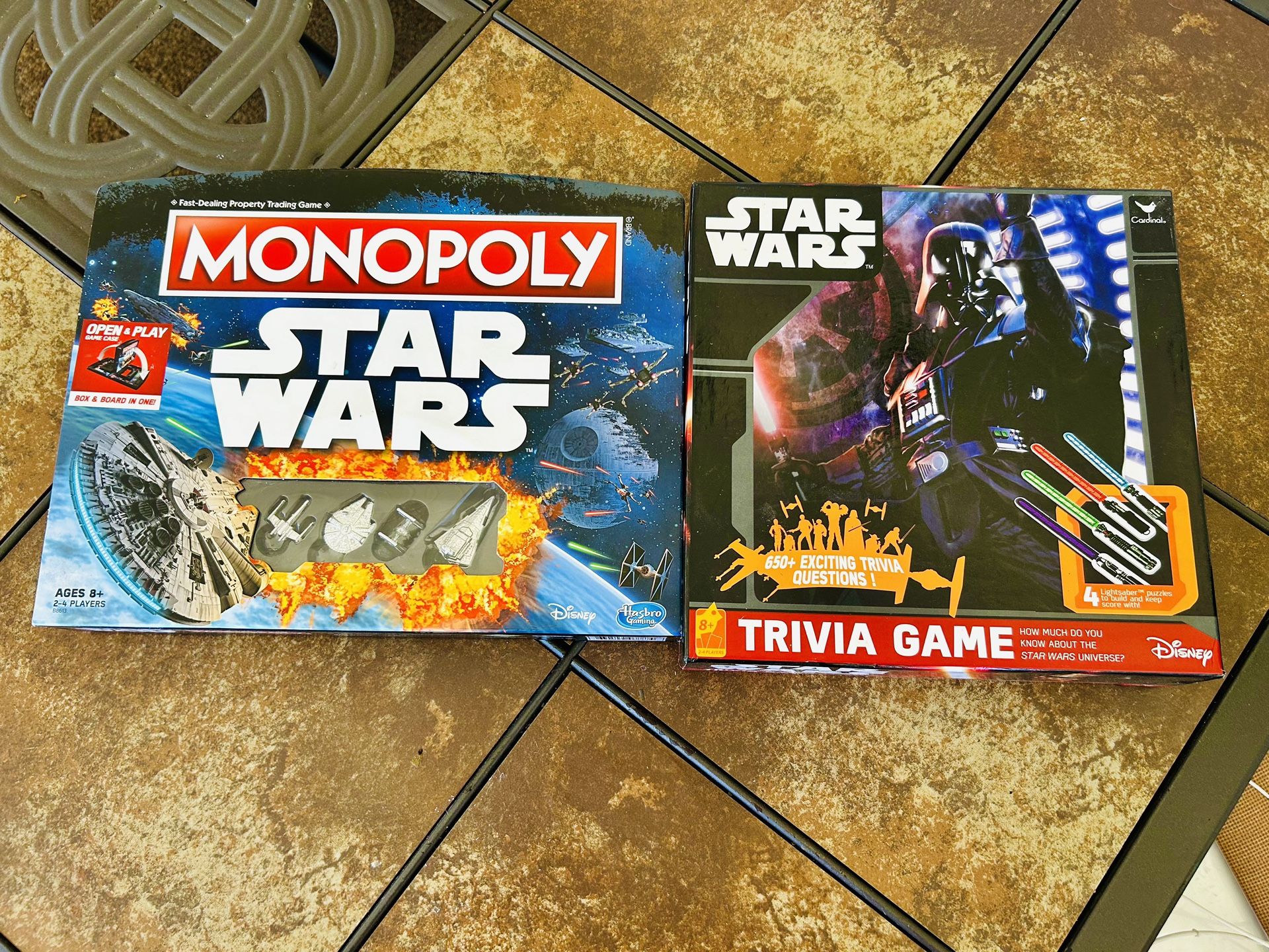Star Wars Monopoly And Trivia