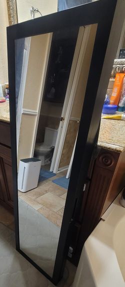 Jewelry Box Door Hanging Mirror