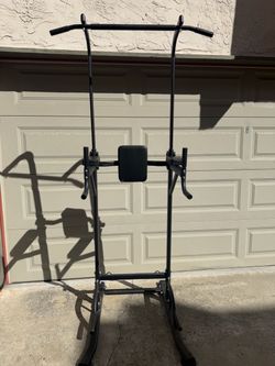 Pull Up Bar Station and Dips - $65