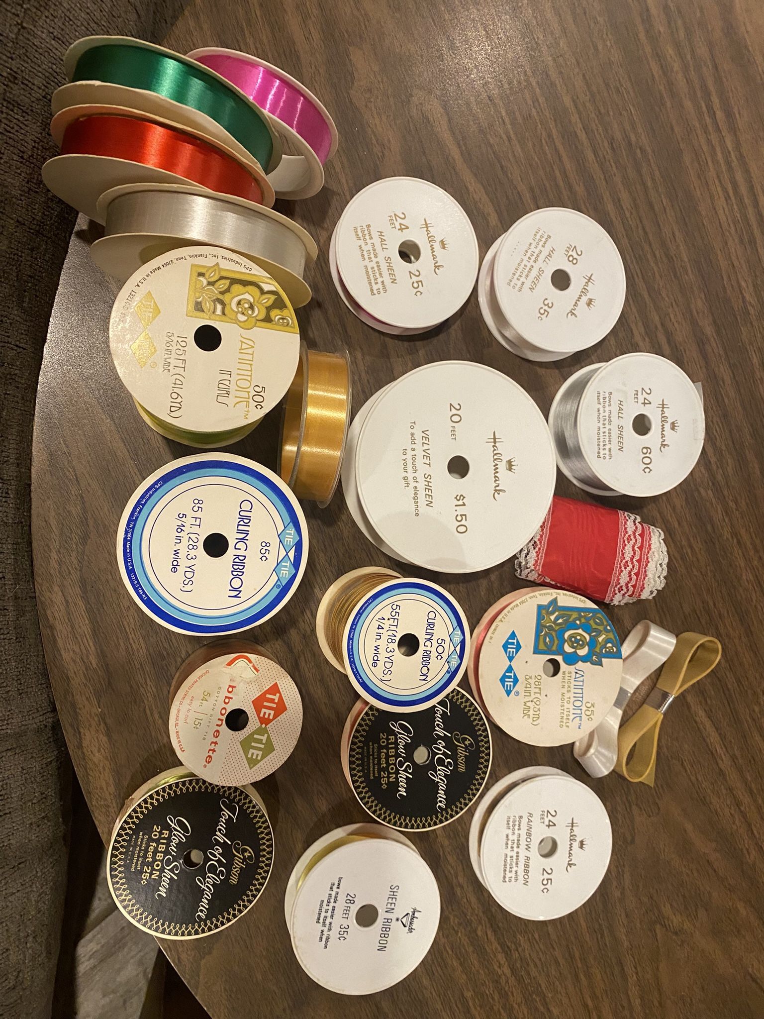 Lot Of Vintage Ribbon