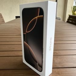 Apple iPhone 16 Pro Max - Sealed 512GB Unlocked