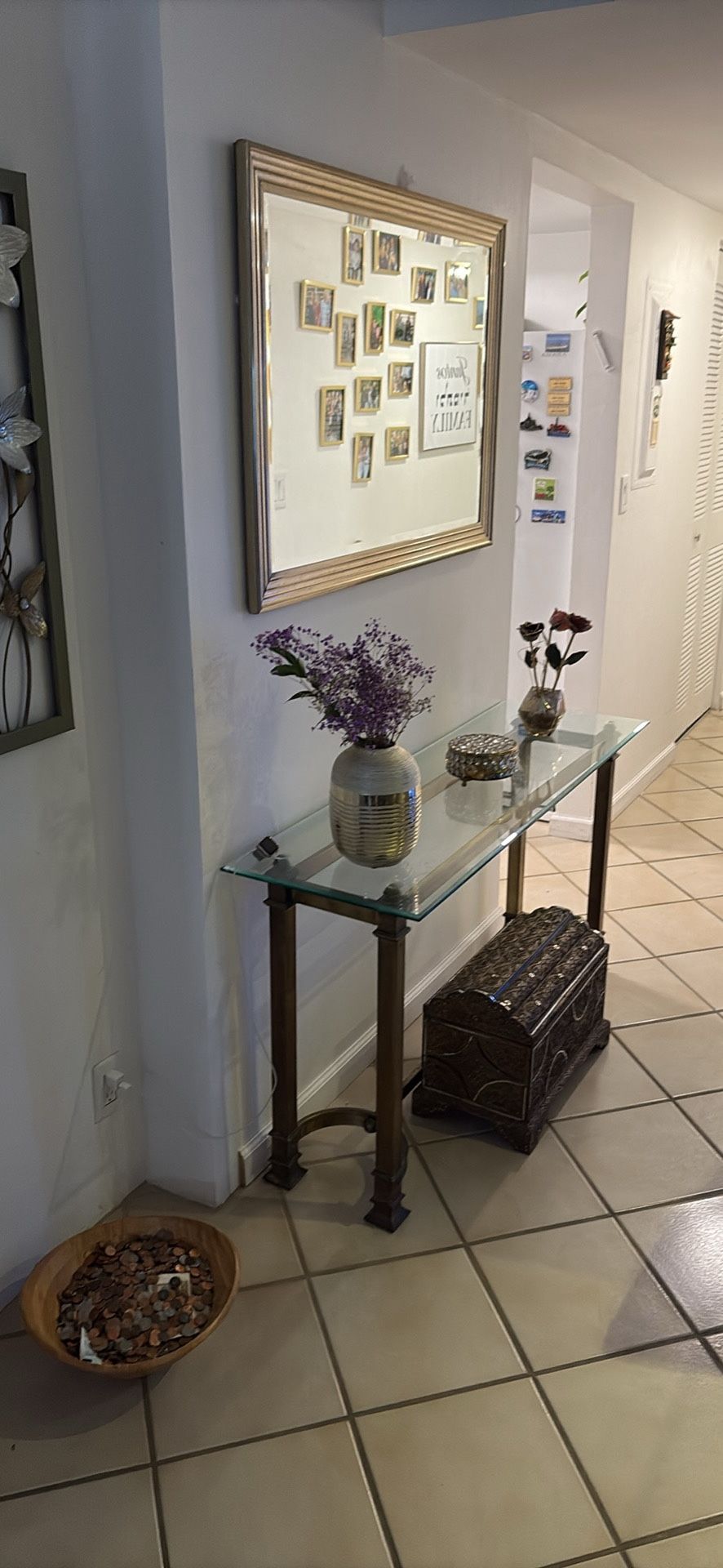 Cristal Table With Mirror