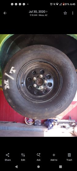 Pro Street Cragar wheels and tires