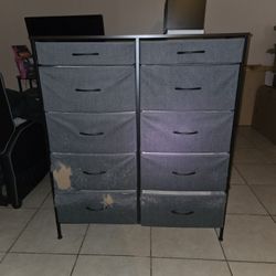 Fabric Drawer Dresser