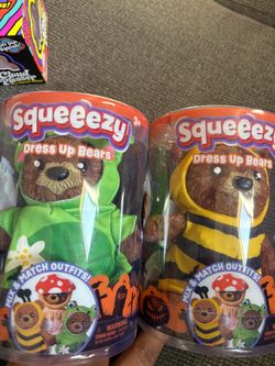Dress up bears Squeezy
