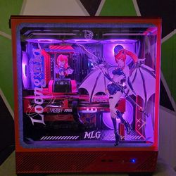 BRAND NEW RARE LIMITED-EDITION ANIME-THEMED GAMING BEAST | FULL MSI MLG EDITION BUILD!