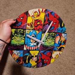 Marvel Comics Wall Clock