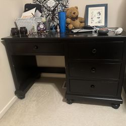 Functional Black Desk