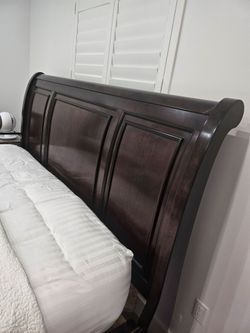 King bed frame