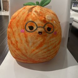 Medium Squishmallow- Judy The Tangerine  + Free Stickers