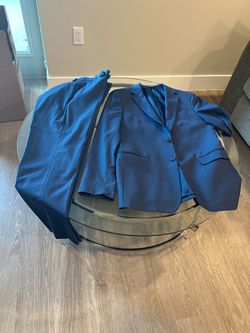 Men's Blue Two-Piece Suit