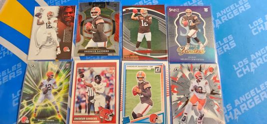 Shedeur Sanders Rookie Card Lot of 8