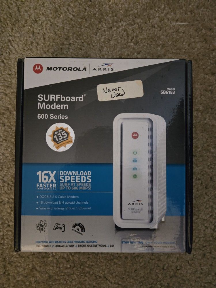 Arris SB6183 Cable Modem