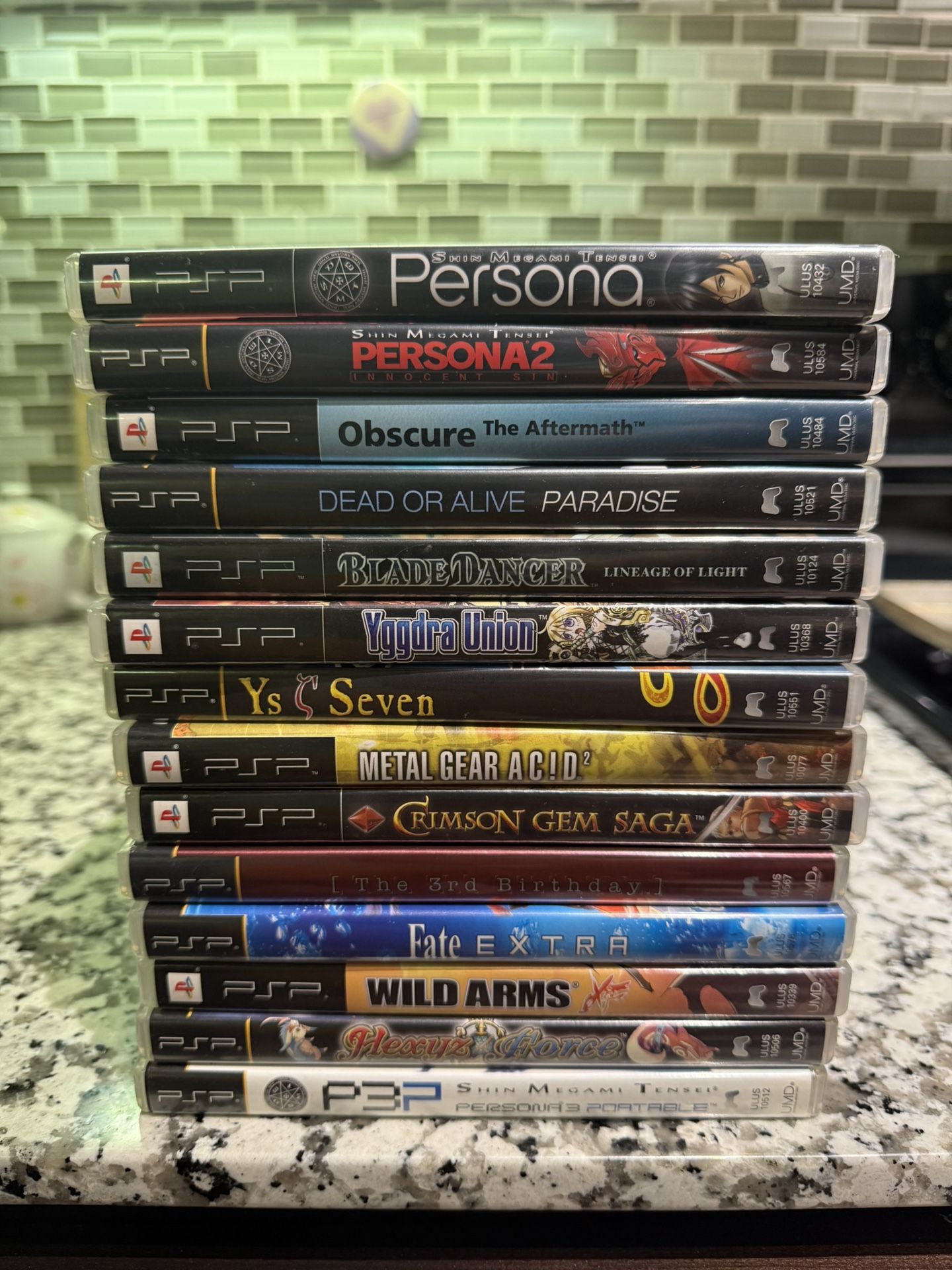 PSP RPG Collection - Complete in Box