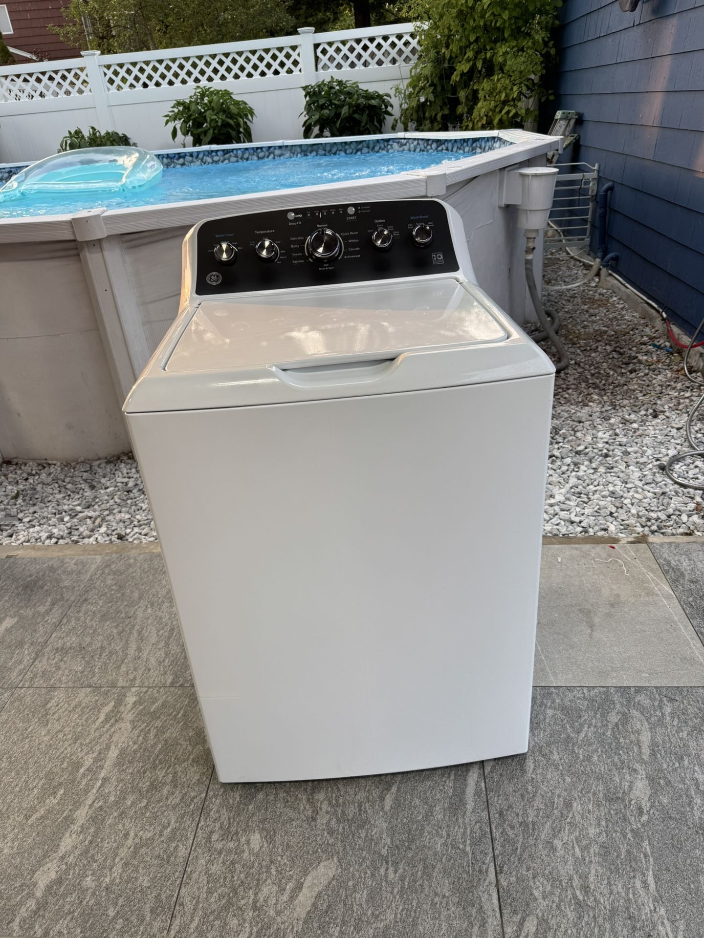 GE Washer 4.5 Cubic Feet Almost New Working Perfect Clean One Receipt For 90 Days Warranty