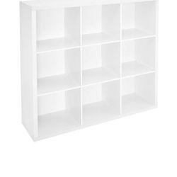 ClosetMaid 9-Cube Decorative Storage Organizer - White