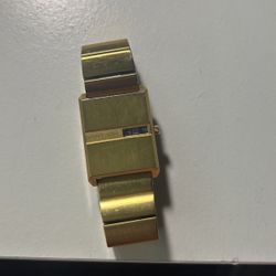 Gold Breda watch 