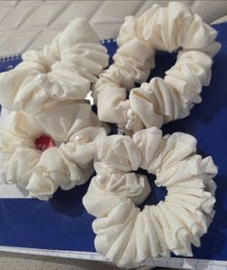 Hairstyle scrunchies handmade set