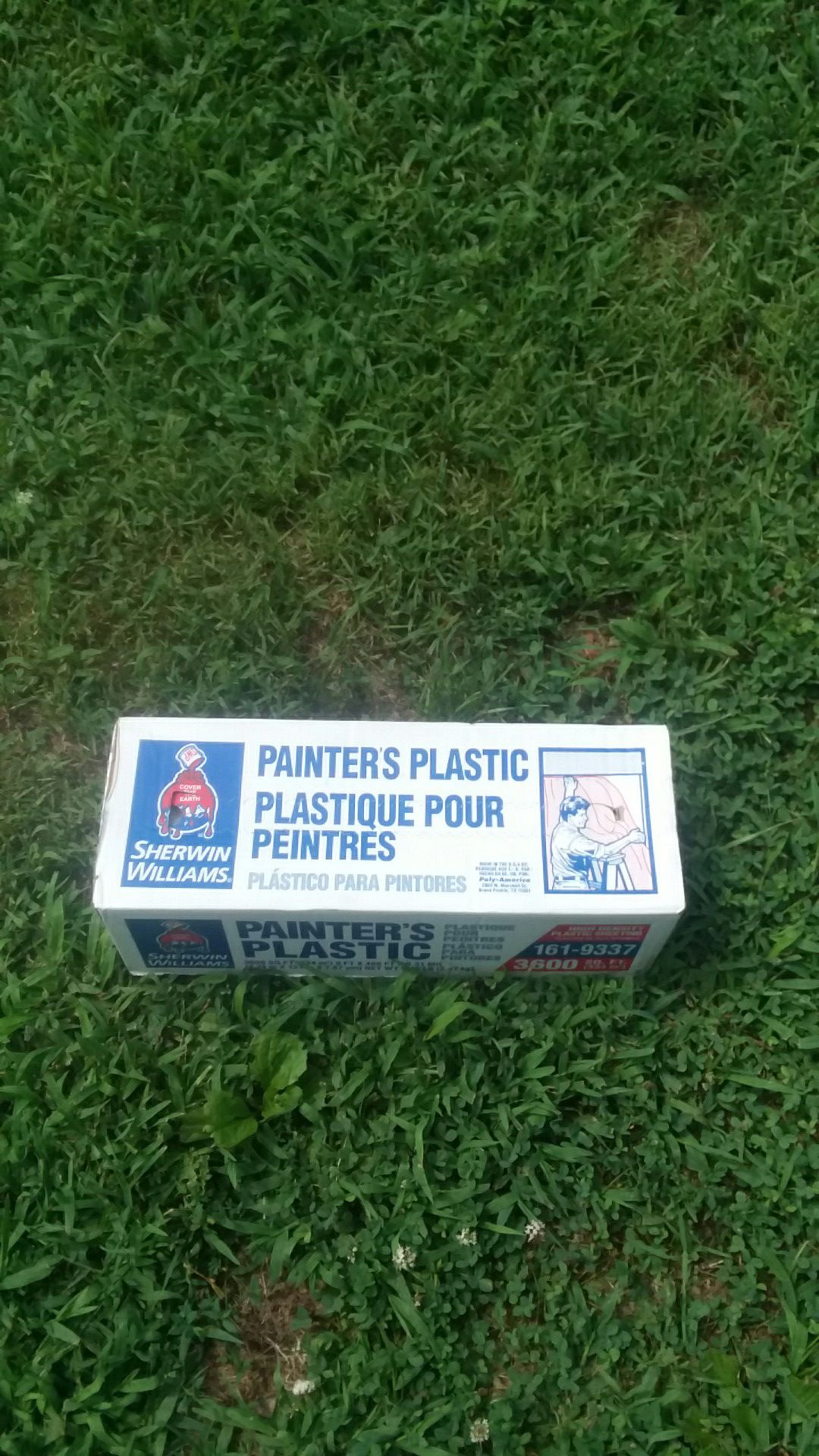 Painter plastic,$5 each boxes