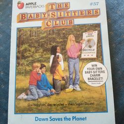 Baby-sitters club:57:dawn saves the planet by Ann M. Martin
Light wear and tear on cover