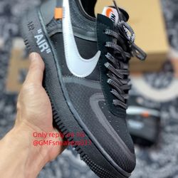Off-White x Air Force 1 Low 'Black'