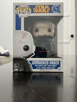 Unmasked Vader Star Wars Funko Pop
