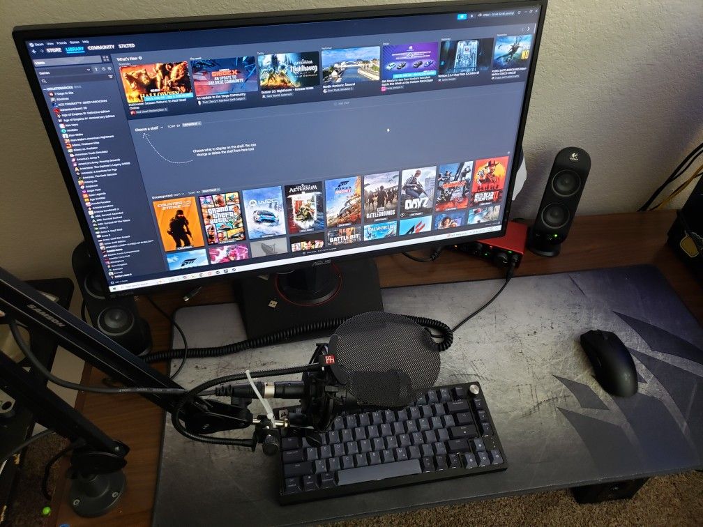 Gaming/streaming Setup