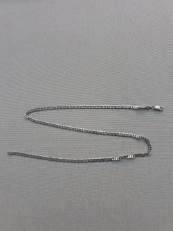 Silver Chain Size 25