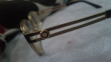 Versace eye glasses frame