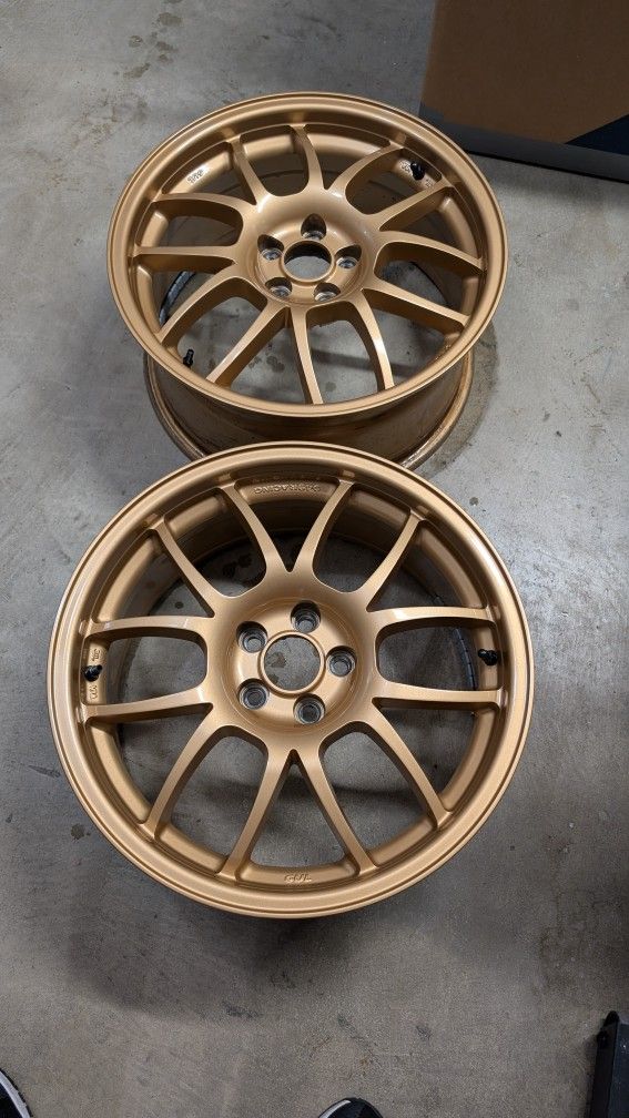 2x 949 Racing 6ul wheels 17x8 5x100 +40, Subaru, Toyota, etc fitment