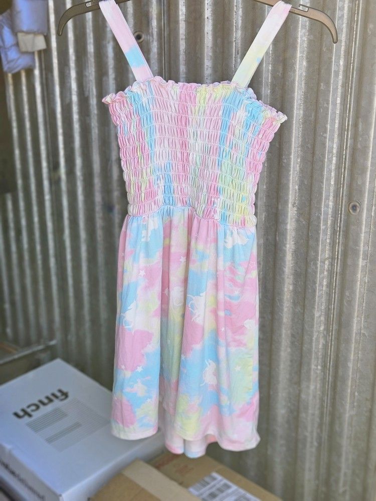 Girls Unicorn Maxi Dress