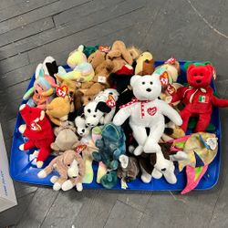 Vintage Beanie Baby Lot +Vintage Pez’