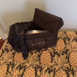 Gucci Accessories Shop Bag Dust Bag Leath Glass Case