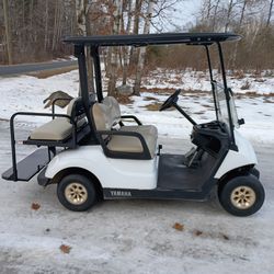 2018 Yamaha EFI QuieTech gas golf cart