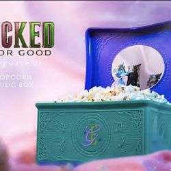 Regal Wicked For Good Movie Musical Box Popcorn Bucket
