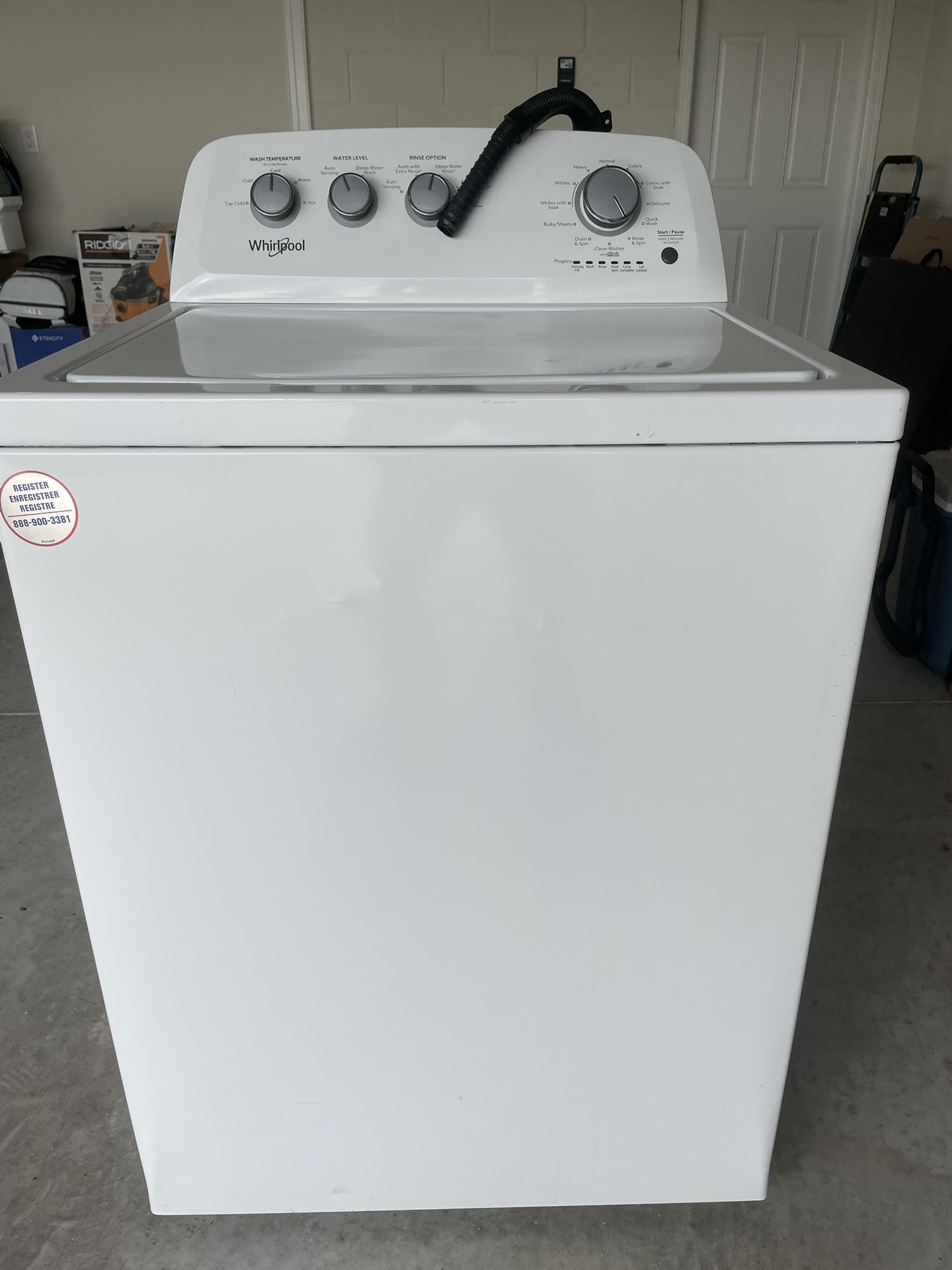 Washer And Dryer Machine Duo