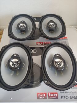KENWOOD 2 PAIRS 6×9 3 WAY 400 WATTS CAR SPEAKER