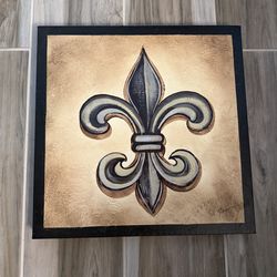 Fleur De Lis Print (20 x 20)