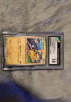 CGC Gem Mint 10 Pikachu (JP) Scarlet and Violet Promo
