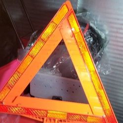 CARTMAN 2 Pack Warning Triangle DOT Approved Identical to United States FMVSS 571 125 Reflective Warning Road Safety Triangle Kit