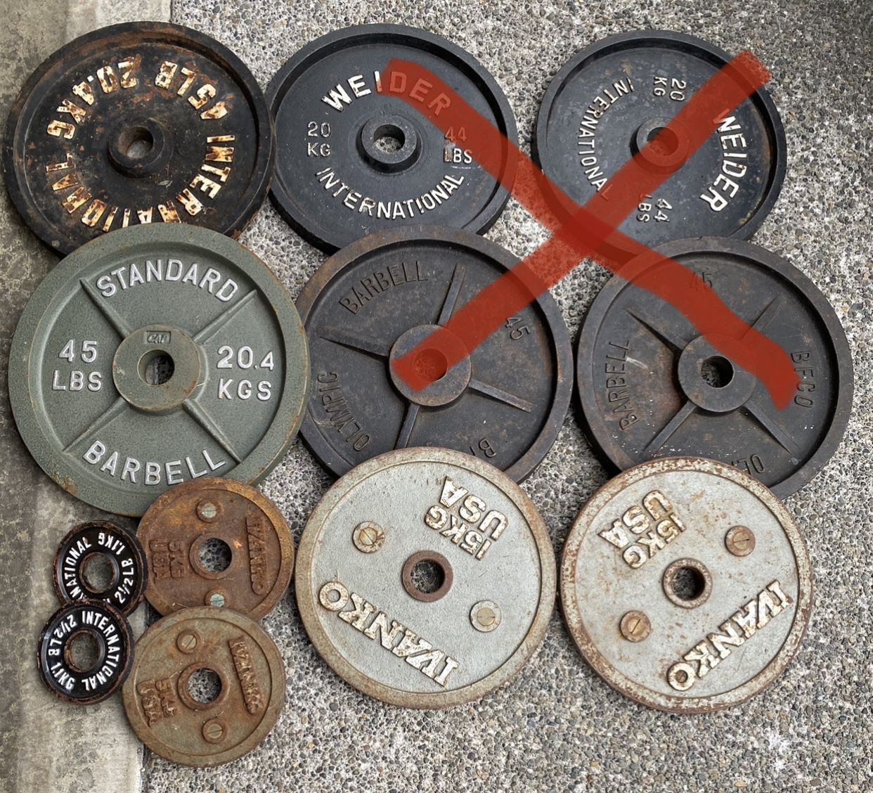 Weights Used