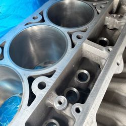 LS2 aluminum block