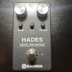 Gamma Hades Metal Distortion Pedal
