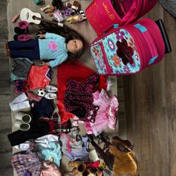 Our Generation Doll, Horse, and Accessories 