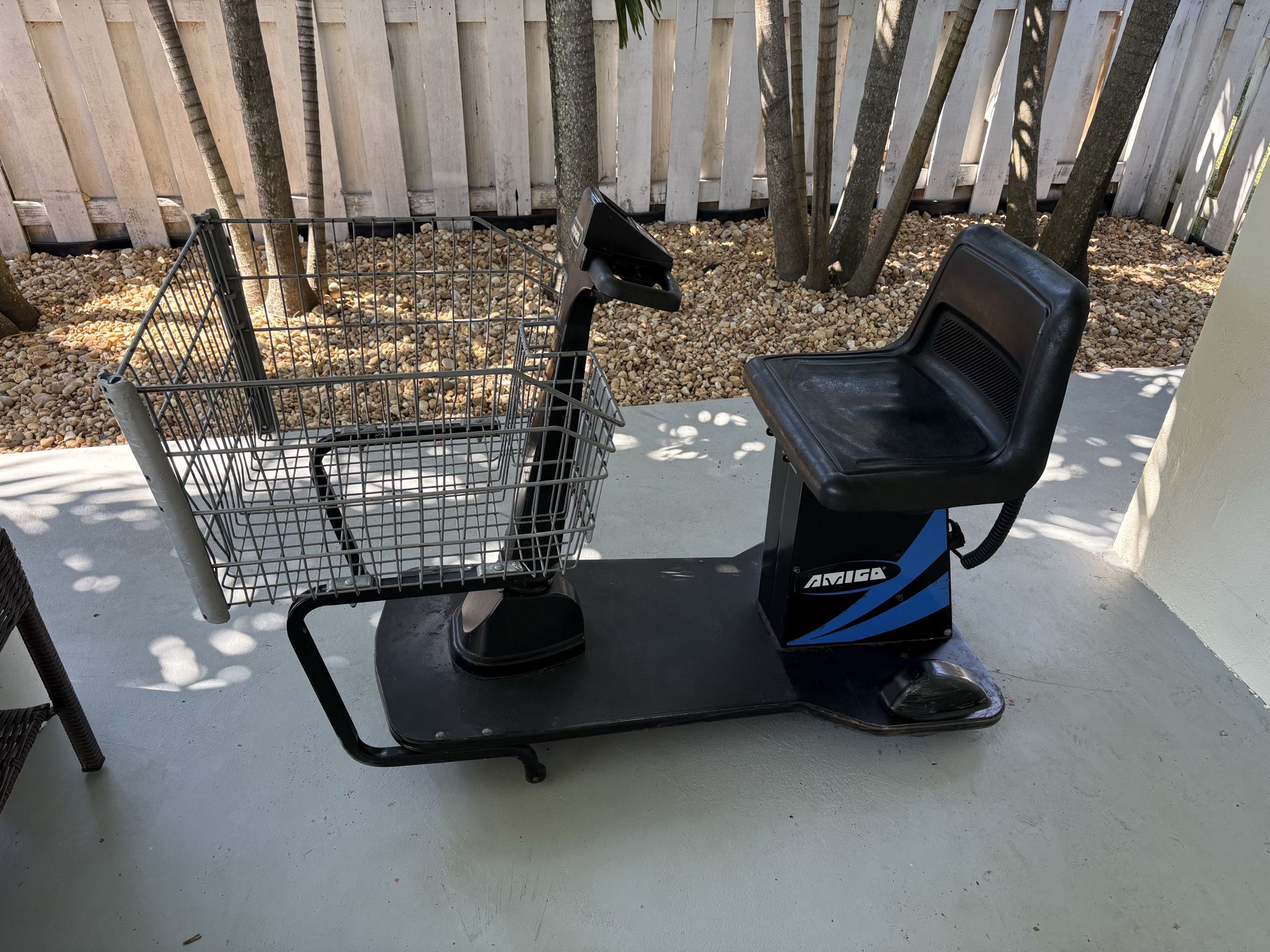 Electric Powered Cart / Warehouse Cart – Works – Large Basket