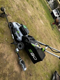 Lawn Mower And Weedeater