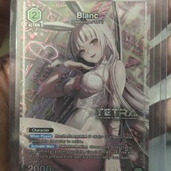 Nikke Goddess of Victory Blanc NIK-1-074 Union Arena Foil Card english